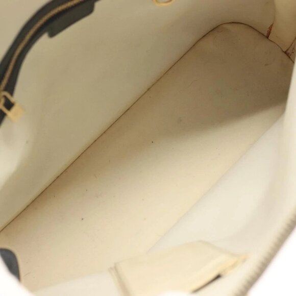 LOUIS VUITTON Monogram Mini Alma Haut Hand Bag Blue M92202 LV Auth 141760 - Picture 11 of 16